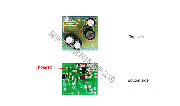 12V-200MA开关电源方案LP2801C芯茂微